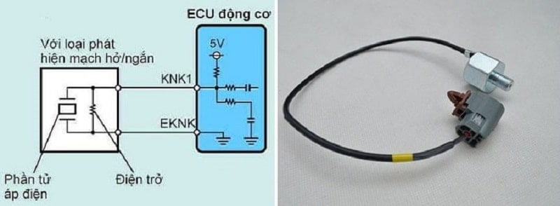 Thông tin về cảm biến tiếng gõ động cơ: Cấu tạo, nguyên lý và cách xử lý