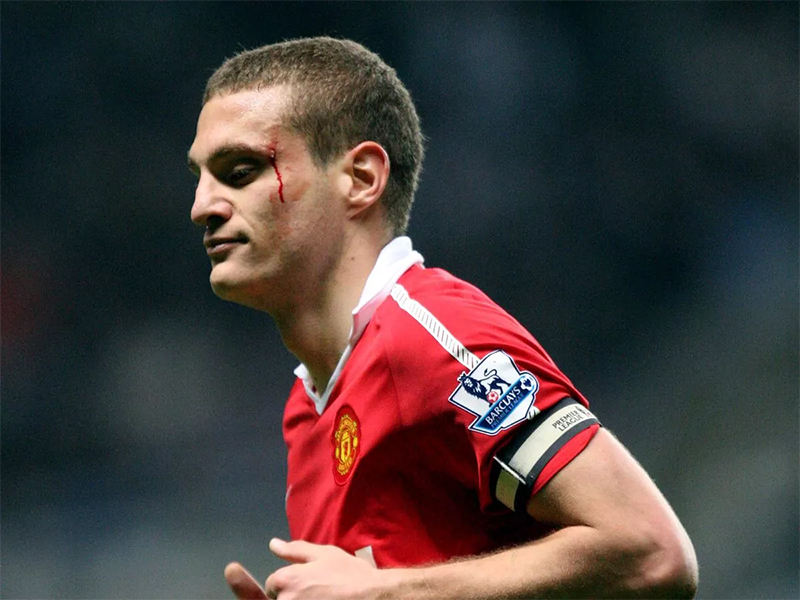 Nemanja Vidic trung vệ thép của Manchester United